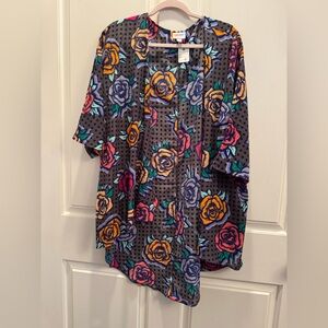 LuLaRoe Floral Kimono - Multicolor